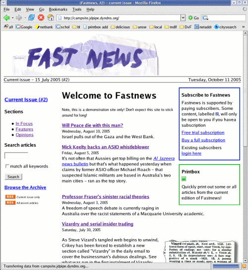 Sample Template 05 - fastnews